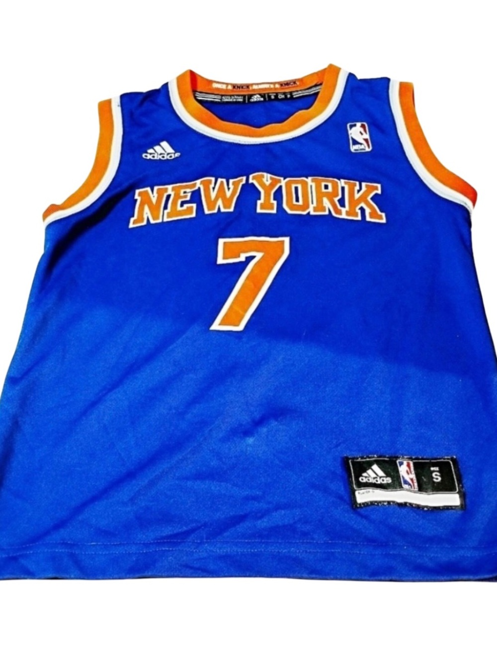 🎉🎉🎉🎉Host Pick🎉🎉🎉🎉Adidas No. 7 Carmelo Anthony Knicks Jersey